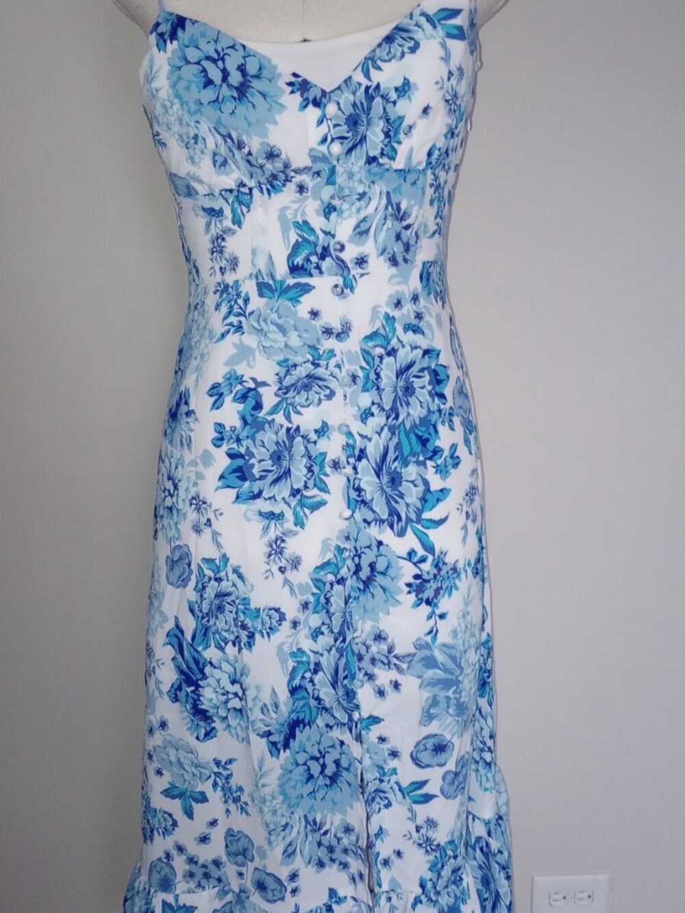 Dilara Maxi Women Blue dress Thatssofetch size 8